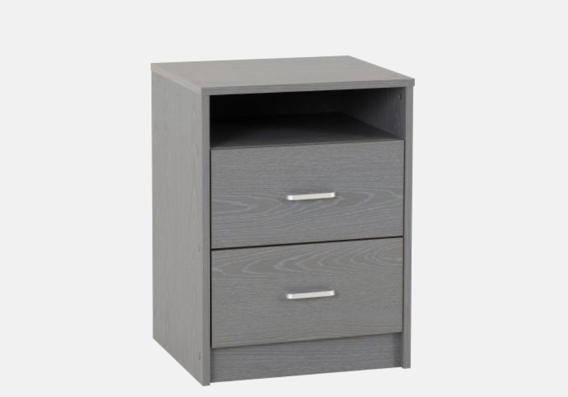 Felix Bedside 2 Drawers