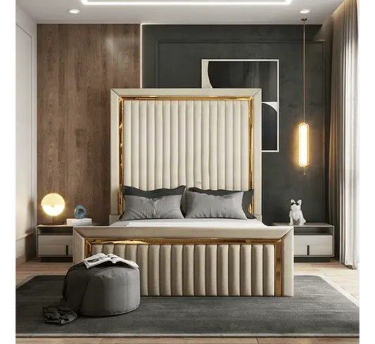 Gemini Bedframe with mattress