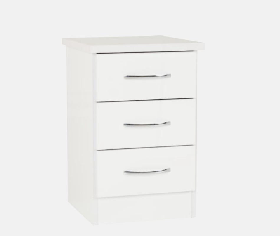 Nevada 3 Bedside Drawer