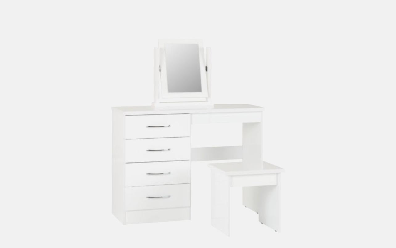 Nevada Dressing Table and Stool