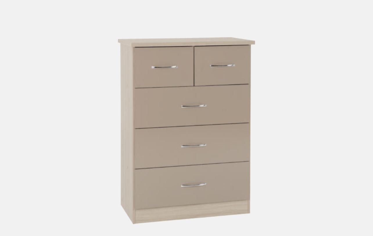 Nevada 3 + 2 Tall chest