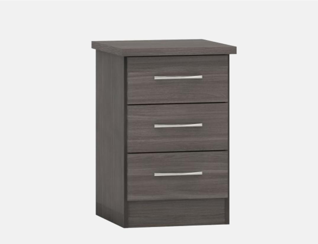 Nevada 3 Bedside Drawer