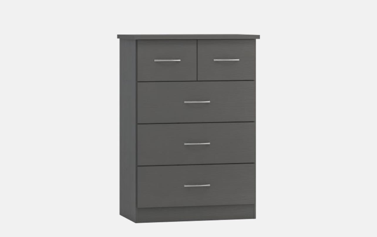 Nevada 3 + 2 Tall chest