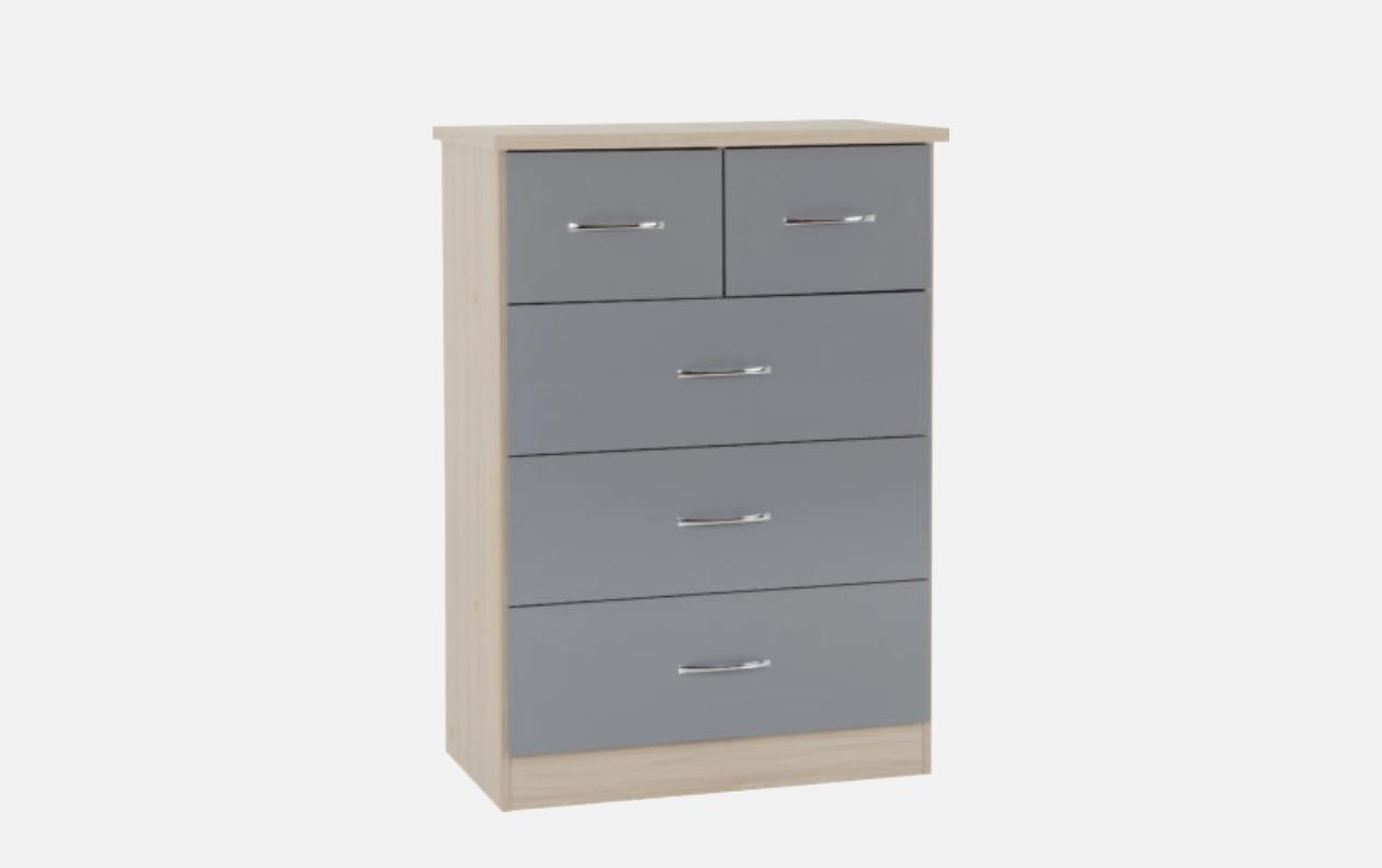 Nevada 3 + 2 Tall chest