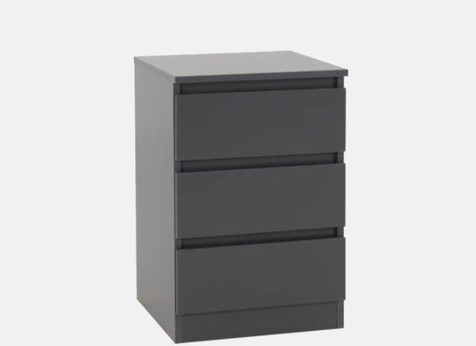 Malvern Bedside 3 Drawer