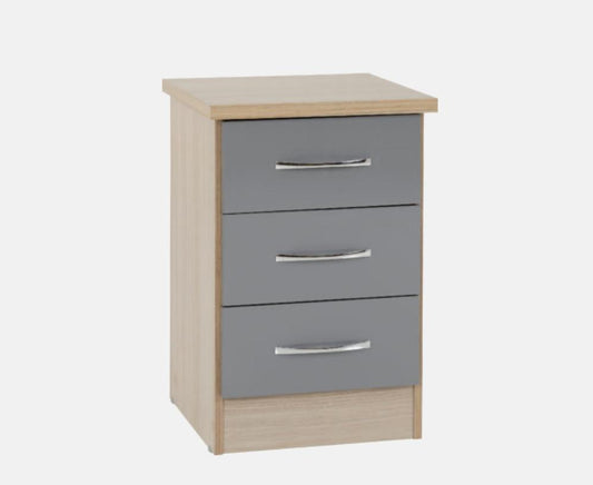 Nevada 3 Bedside Drawer